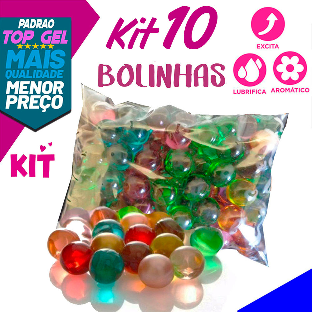 Kit 10 Bolinhas sex shop  produtos Eróticos sexy shop L.B lubrificante intimo em Oferta na Shopee