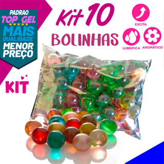 Kit 10 Bolinhas sex shop produtos Eróticos sexy shop L.B lubrificante intimo em Oferta na Shopee