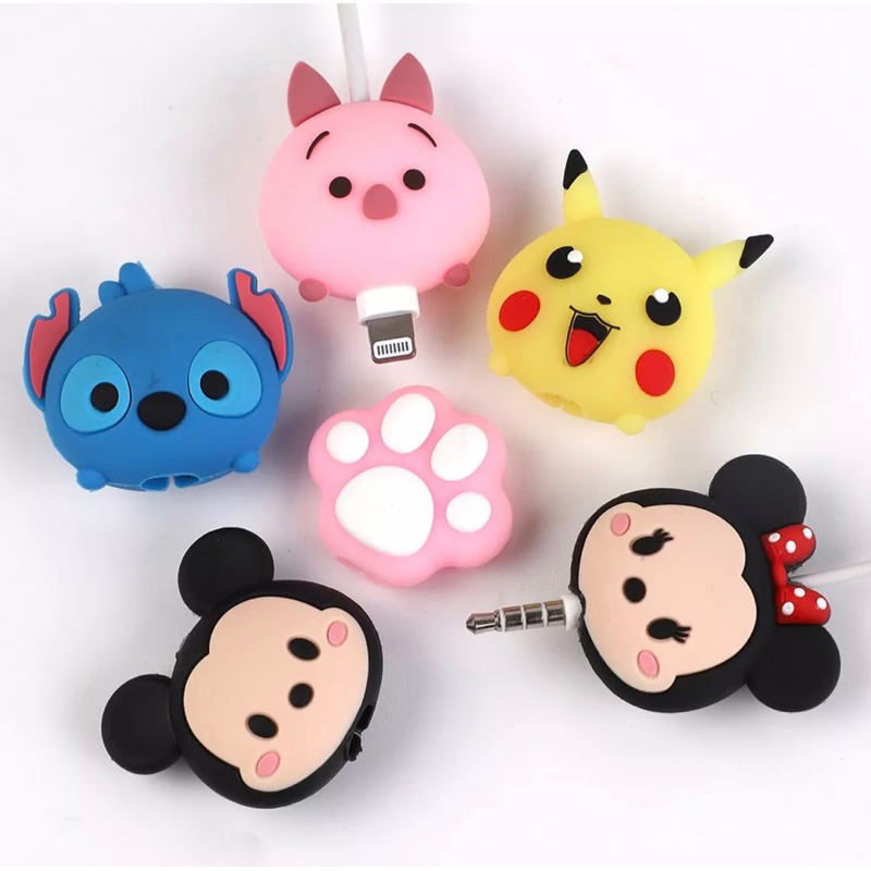 Protetor de Cabo USB Animal Protetor de fone Carregador e para todos os Modelos de Cabo