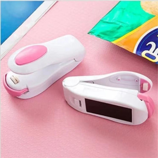 Mini Máquina Portátil Seladora Plástico Para Cozinha Sela Rapidamente Suas Embalagens Plás...