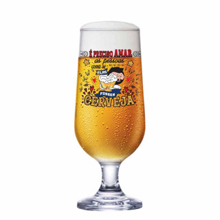 Taça De Vidro Blumenau É Preciso Amar Para Cerveja 310ml - Ruvolo em Oferta na Shopee