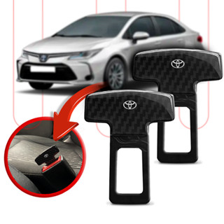 Fivela Lingueta Trava Cinto de Segurança Anti Alarme Som Toyota Corolla Yaris SW4 Camry Hillux em Oferta na Shopee