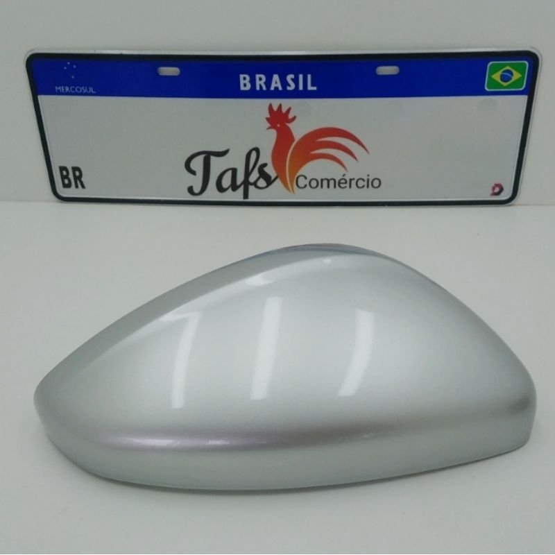 Capa Retrovisor Peugeot 208 2008 Original LD Prata