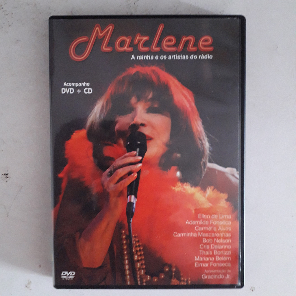 DVD + CD Marlene - A Rainha E Os Artistas Do Rádio