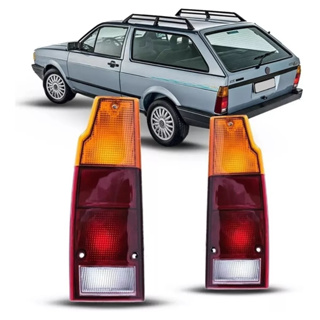 Par Lanterna Traseira Saveiro Parati Quadrada 83 A 95 96 97 em Oferta na Shopee