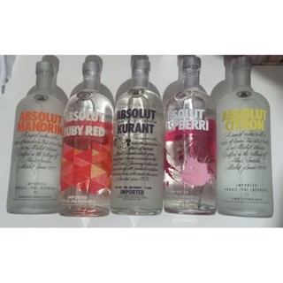 Vodkas Absolut Sabores Variados 1 Litro