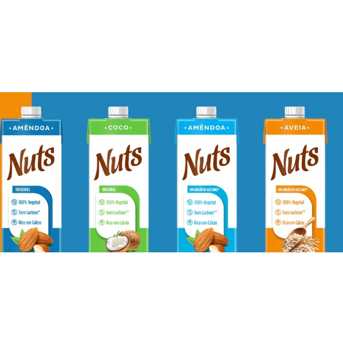 Leite Vegetal Nuts 1l Sabores