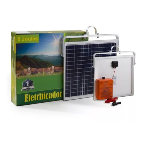 Eletrificador Solar Cerca Elétrica Rural 120km Zs120i Zebu