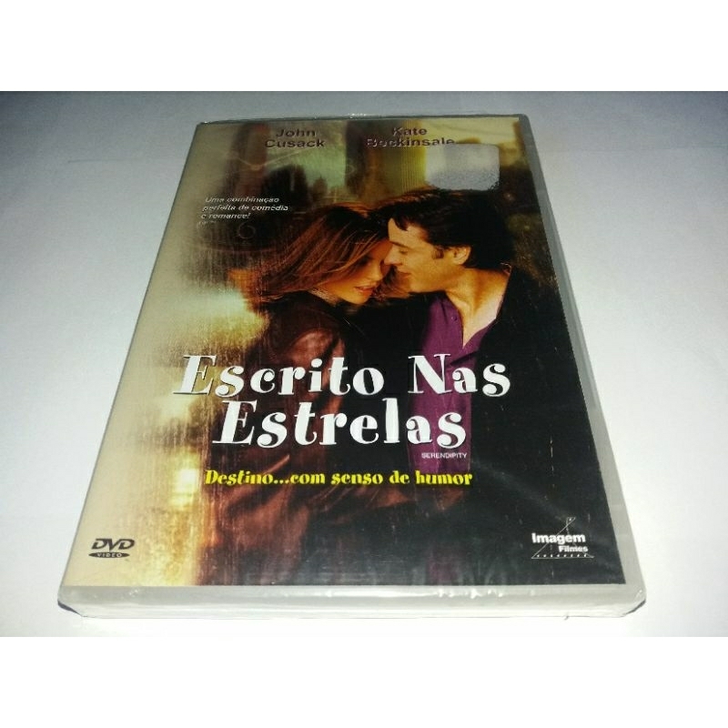 Dvd - Escrito nas Estrelas - 2001 - John Cusack - Kate Beckinsale - Dublado - Lacrado