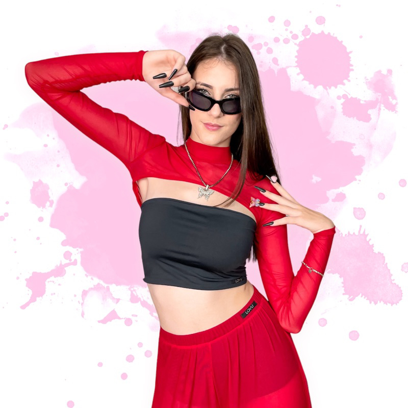 Cropped Plus Size Vermelho: Onde Comprar | BuscaProdutos