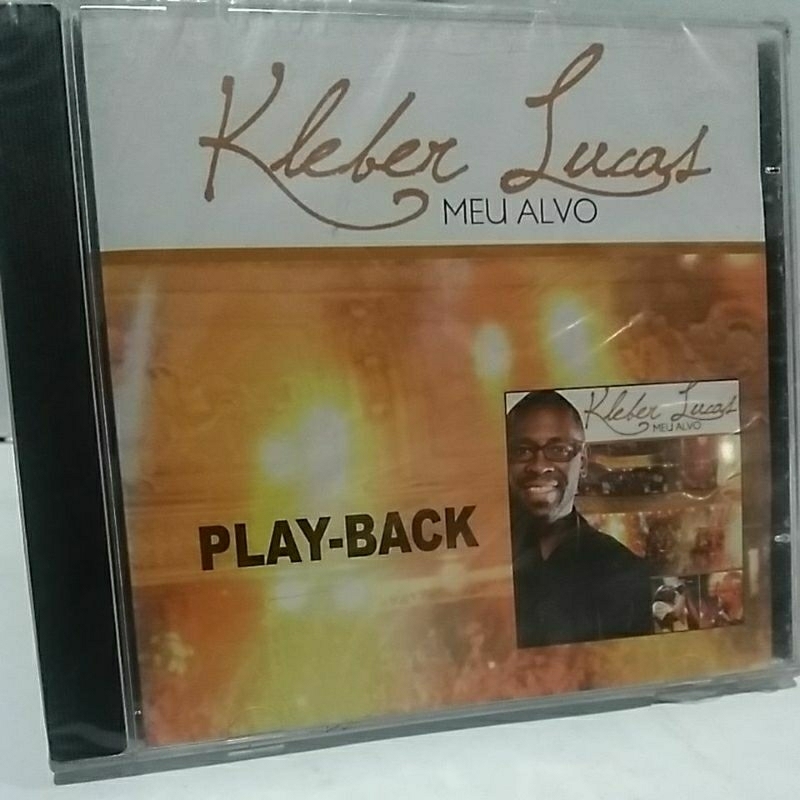 CD KLEBER LUCAS -PLAY-BACK MEU ALVO TIRAGEM AA-3000