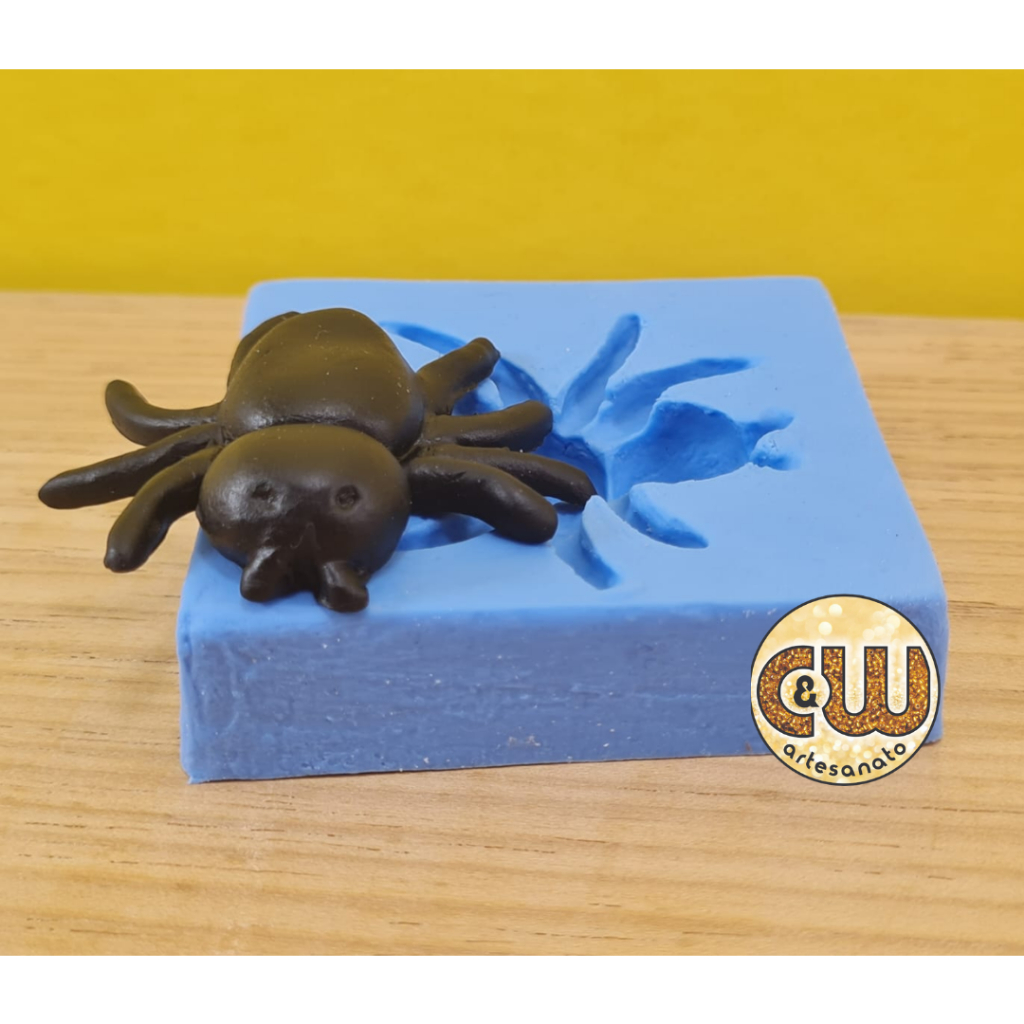 Molde Silicone Aranha (Homem Aranha) Confeitaria e Artesanato - Festa