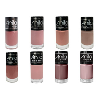 kit 8 esmaltes Anita Tons de Nude