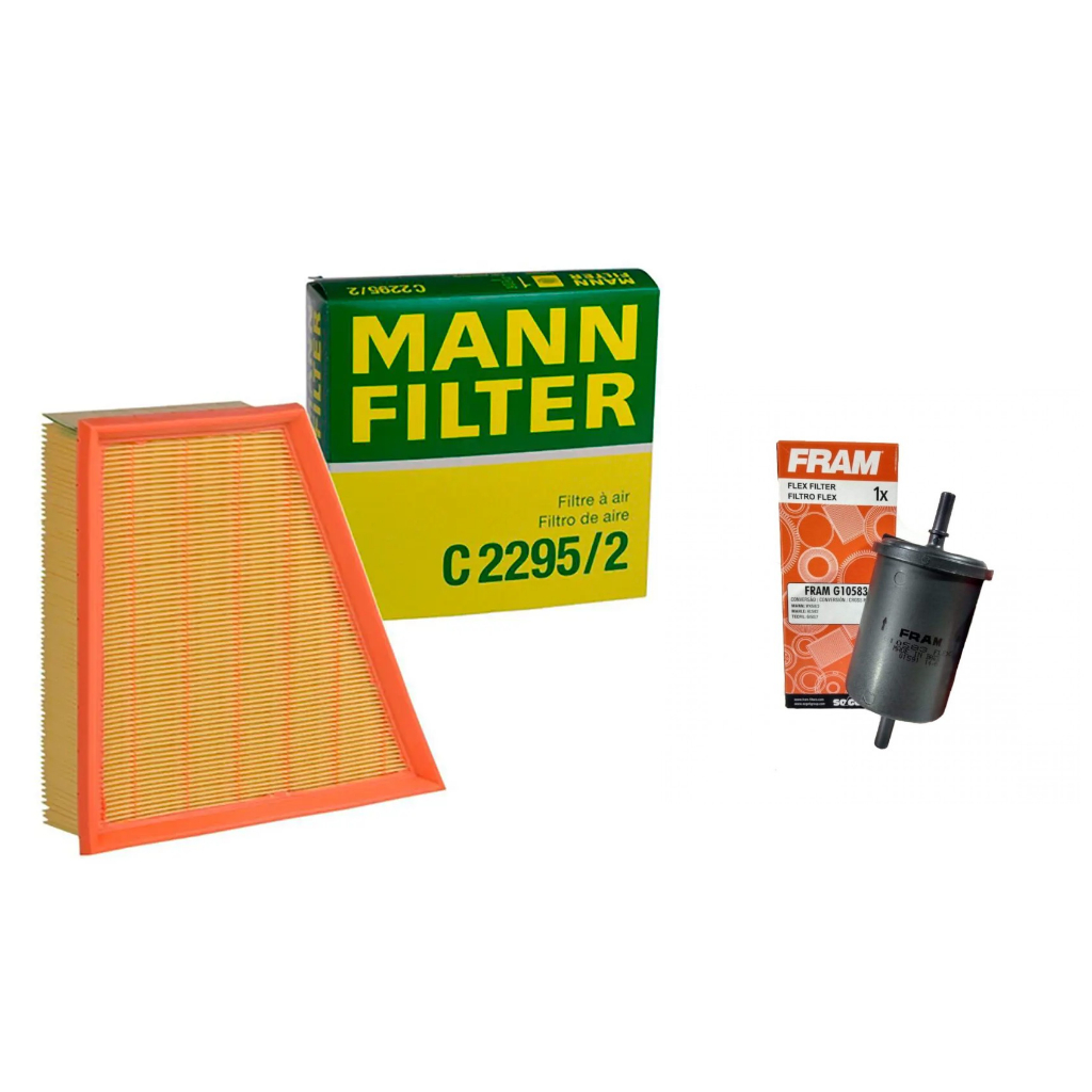 Filtro Combustivel +  Elemento do Filtro Ar - Gol  Voyage Saveiro 1.6  G5 G6 todos
