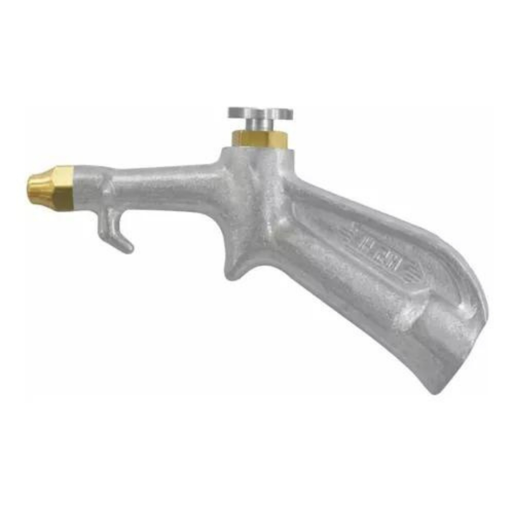 Bico De Ar Comprimido Para Limpeza Soprador Pulverizador Curto Alumínio Steula Ms 4 Compatível Ideal Para Diversos Compressores De Ar Manutenção Industrial Oficinas