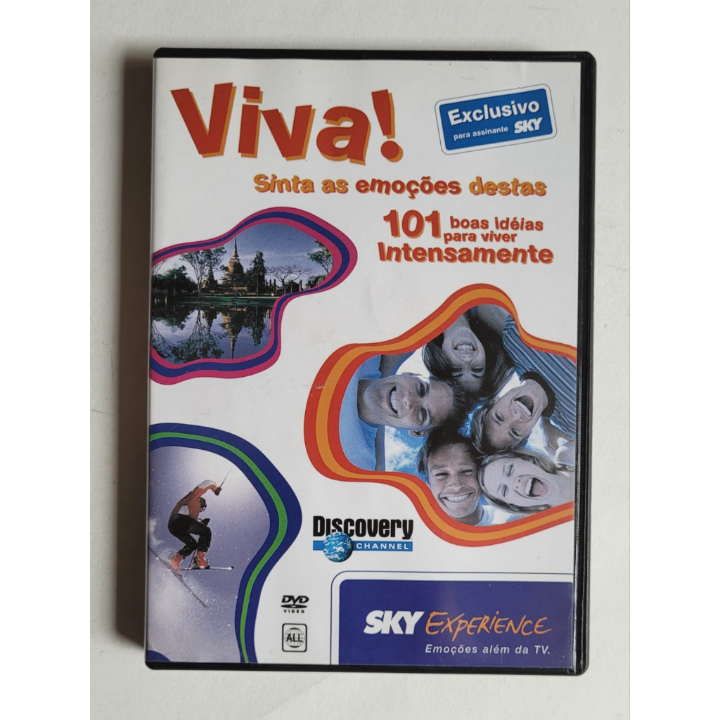 Viva! -  101 Boas Ideias Para Viver Intensamente - Dvd