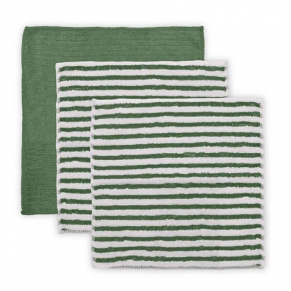 Pano Multiuso Buettner Enxuga e Limpa Verde Musgo Microfibra 3 Peças Cooking em Oferta na Shopee