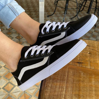 Tênis Old Skool Tradicional Feminino Casual Menino Menina Promoção