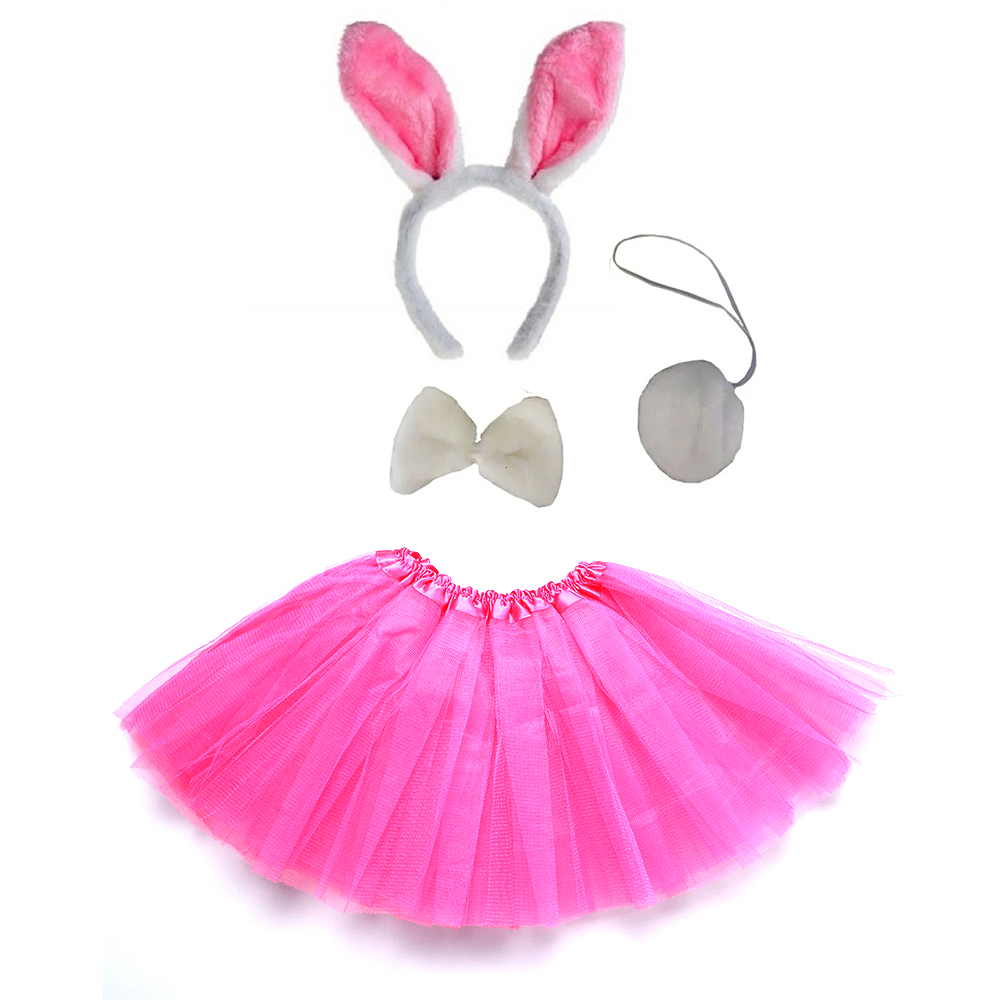 Fantasia Coelhinho Infantil Carnaval Páscoa Ballet Pink em Oferta na Shopee