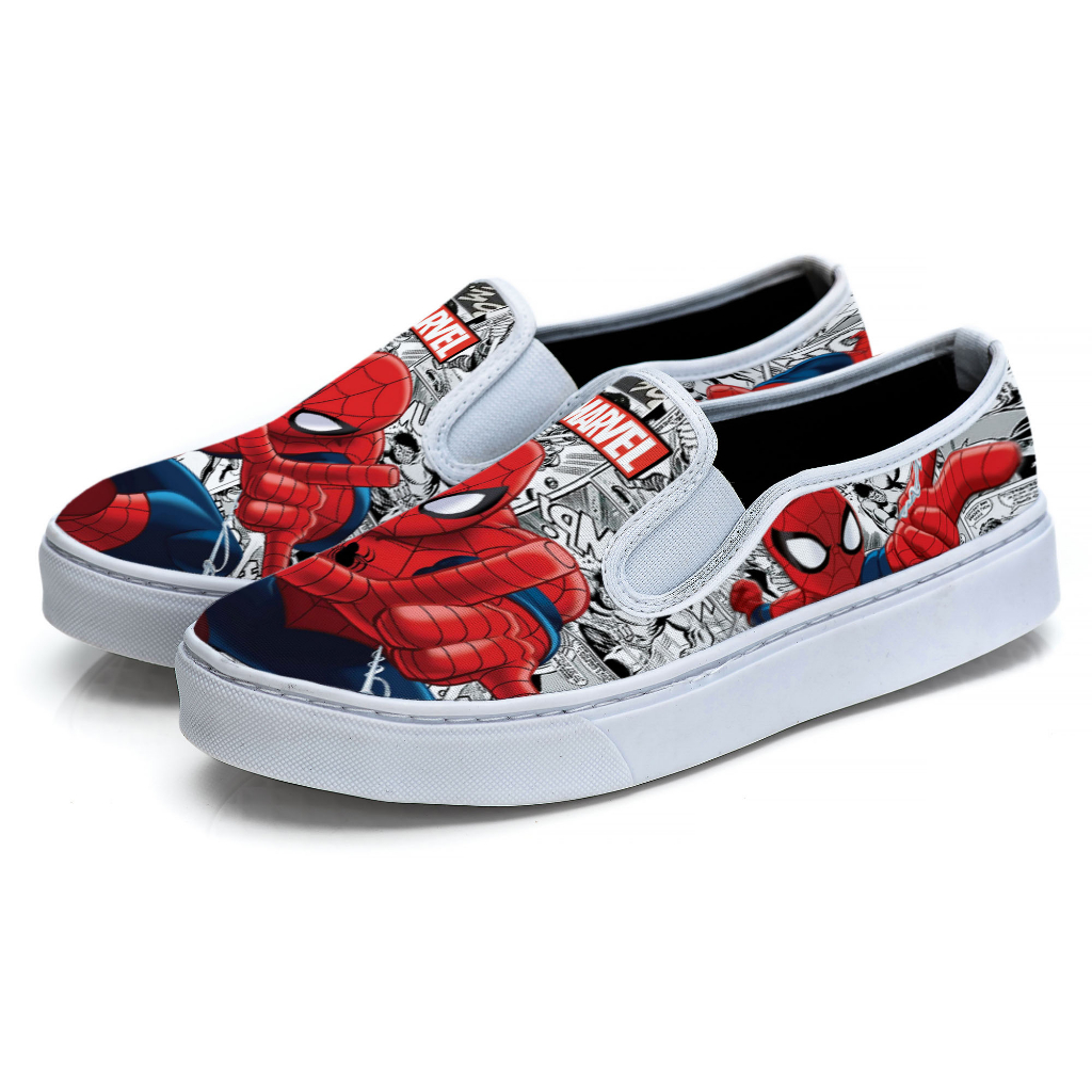 Tênis Slip-on Homem-aranha Spider-man Pronta Entrega