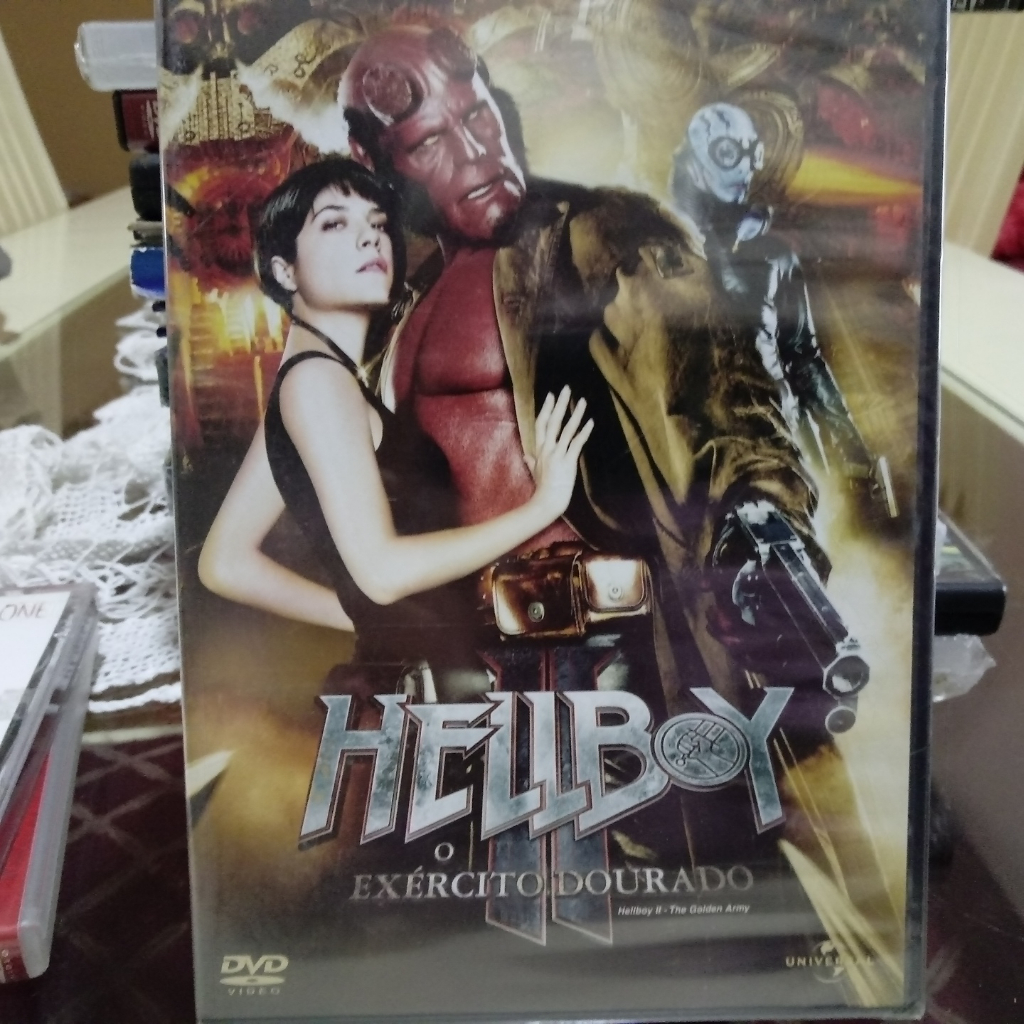 Dvd Hellboy - O Exército Dourado (Lacrado)