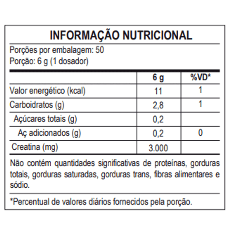 Detalhes do Mix Pro Creatina 300g - Probiótica - 100% Monohidratada