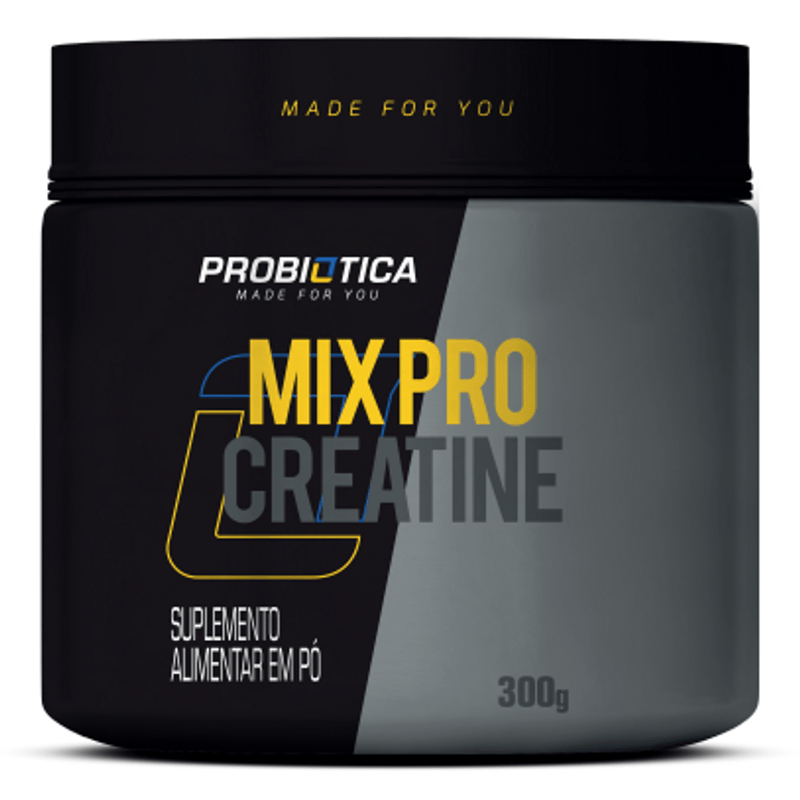 Mix Pro Creatina 300g - Probiótica - 100% Monohidratada - Health