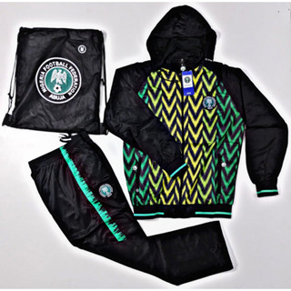 Conjunto Agasalho Time Nigéria De Frio Lançamento