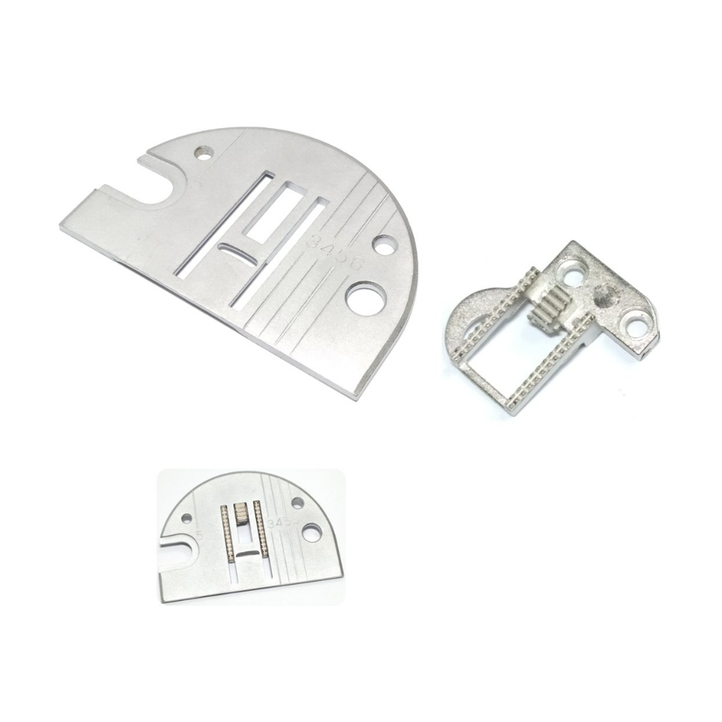 Kit Chapa de Agulha Dente Serrilha Singer Zig Zag Domestica 6mm