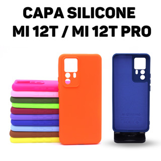 Capa Silicone Mi 12T / Mi 12T Pro