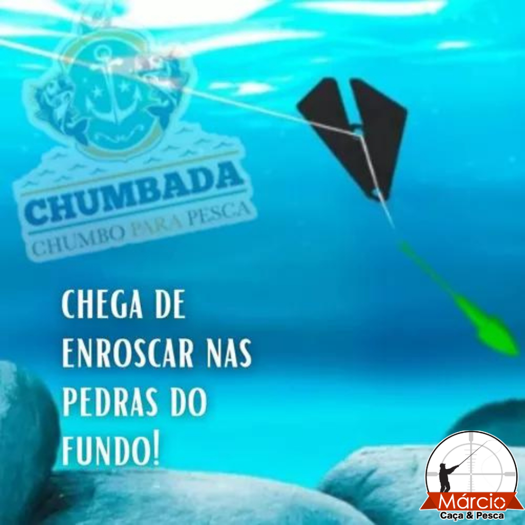 Pipa Chumbada Oficial Ideal Para Áreas de Pedras e Enrosco