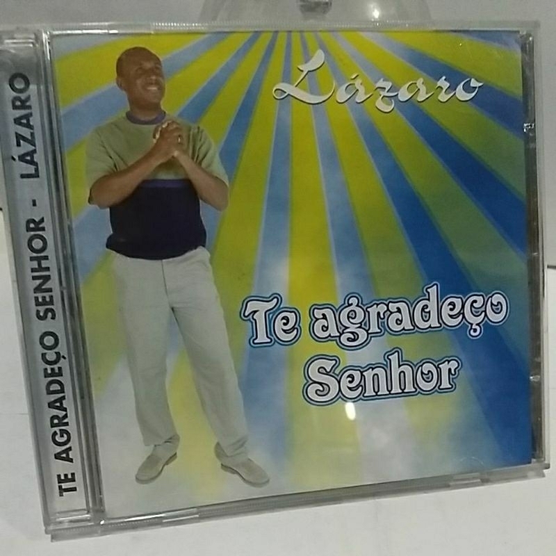 CD LÁZARO -TE AGRADEÇO SENHOR TIRAGEM AJ-1050