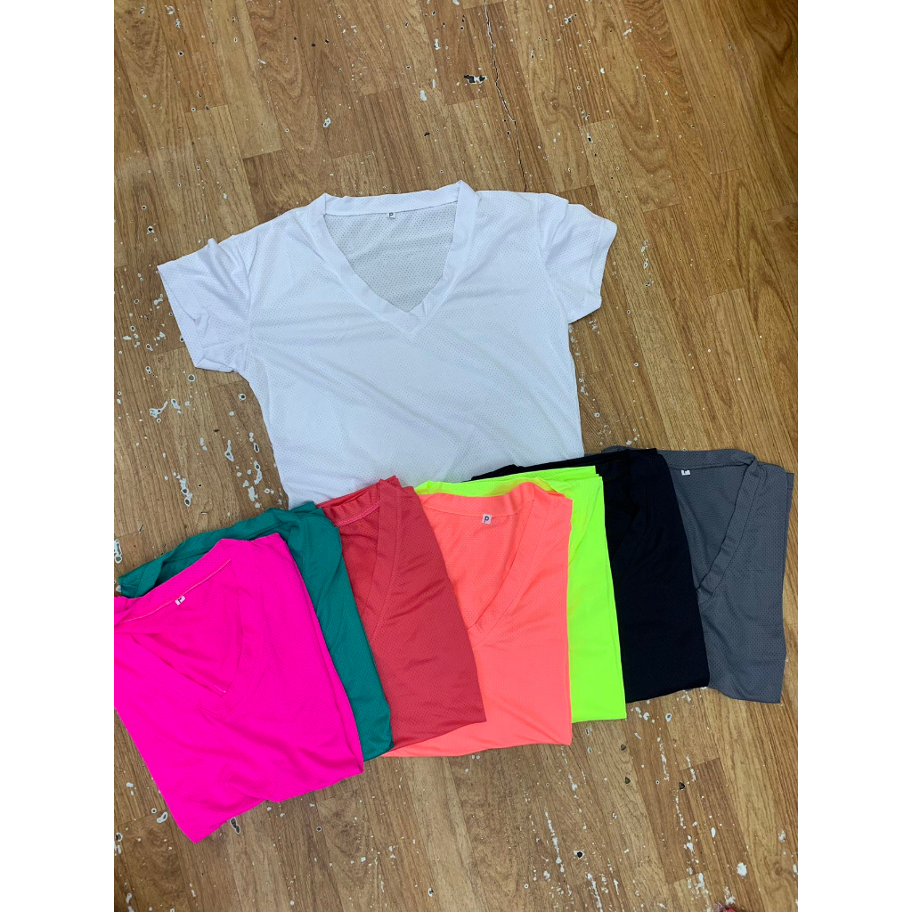 Lisa Baby look Dry Fit T-shrit Das Mulheres Quick Dry Correndo T-shirt De Manga Curta Verão Cor Sólida Slim Fit