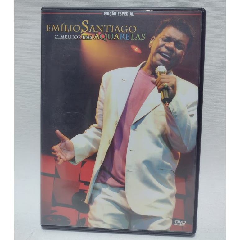 Dvd Emilio Santiago O Melhor Das Aquarelas