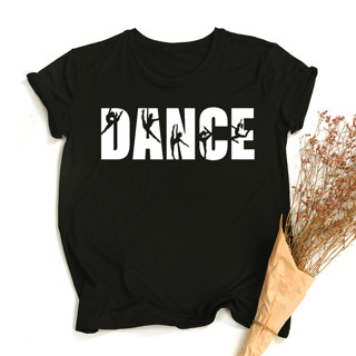 Camisa Baby Look Dance - Mulheres Moda Dançar - T -Shirt
