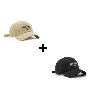 Kit 2 Bonés New York Ny Aba Curvada Strapback - Oferta!