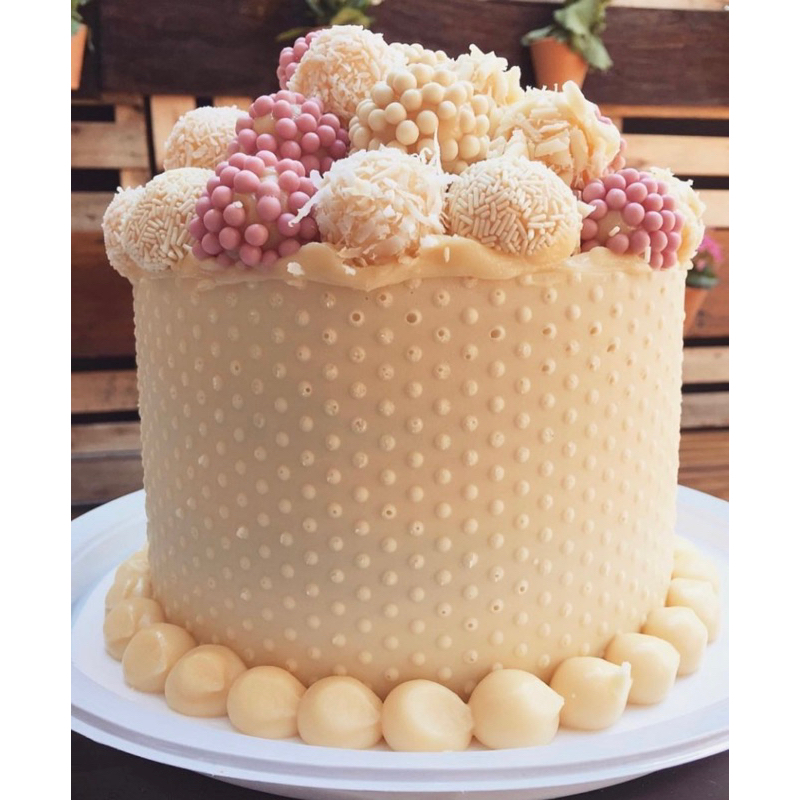 placa de textura bwb molde para bolos confeitaria modelo textura bolinhas cod 9378 em Oferta na Shopee