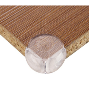 Kit 12 Protetor De Canto De Silicone Macio Protege A SegurançA Do Bebê E FáCil De Instalar Protetor De Canto Transparente