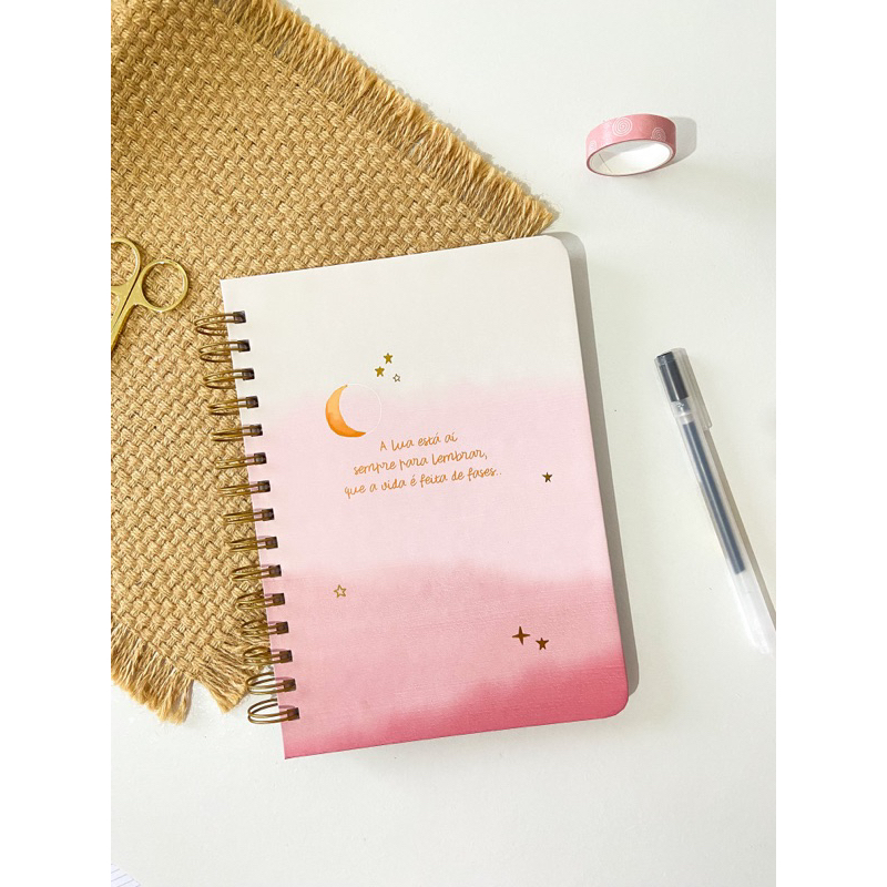 Caderno de Anotações A5 | Lua