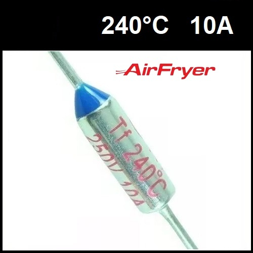 1 Fusível Térmico 10A 240 Graus TF240 240° 240°C 240C