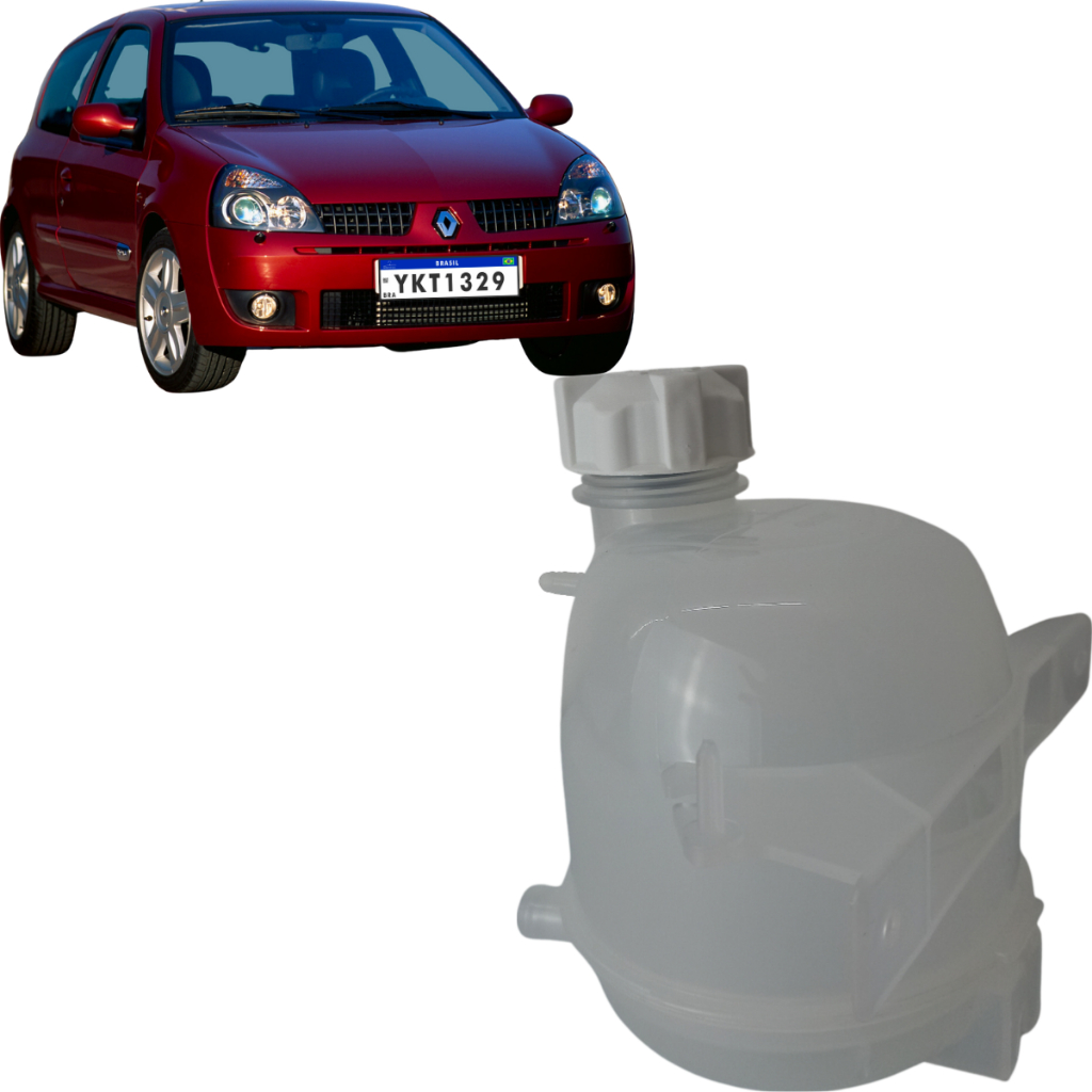 Reservatório D'Água do Radiador Com Tampa Clio 2000 Até 2005 em Oferta na Shopee