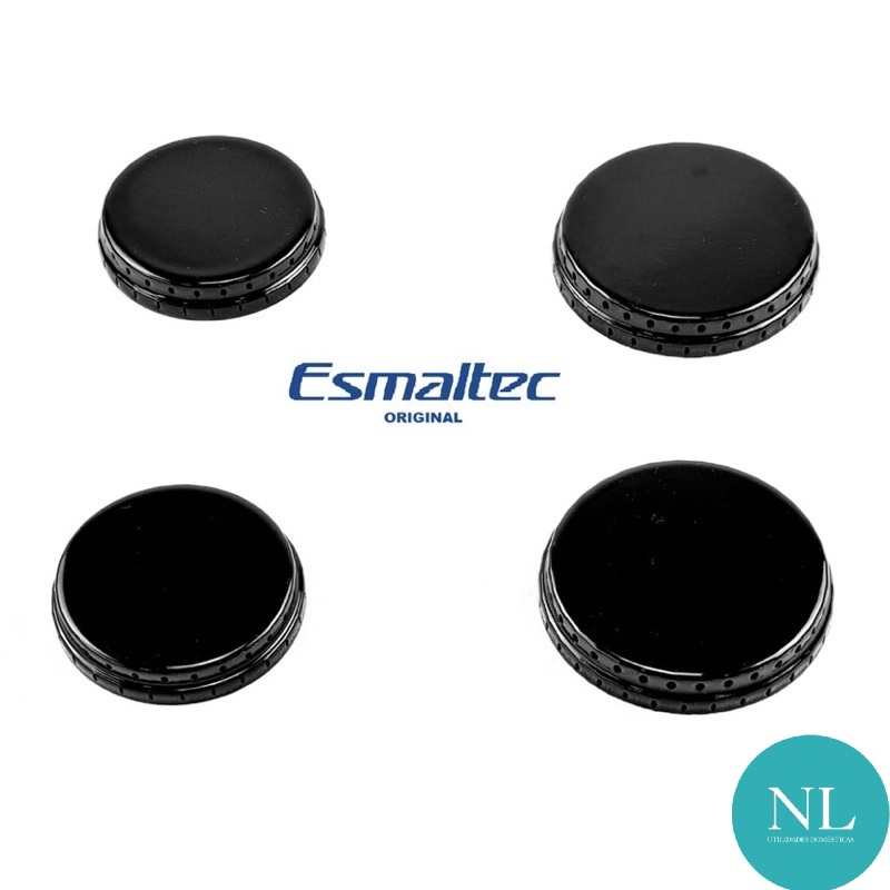 Kit 4 Espalhadores Tampas do Fogão Esmaltec Veneza/Ágata/Caribe/Munique/Bali em Oferta na Shopee