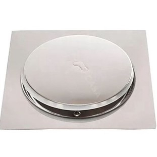 Ralo Inteligente Click Para Banheiro 15x15 Cm Inox