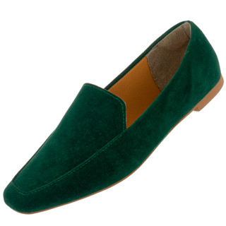 Mocassim Sapato Sapatilha Feminino Donatella Shoes Camurça Macau Liso Confort