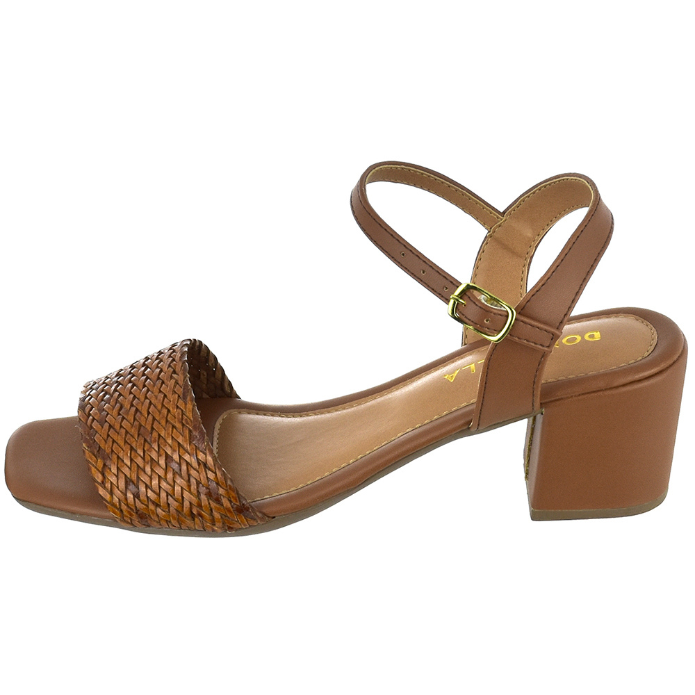Tamanco Feminino Sándalia Salto Saltinho Médio Alto Baixo Anabela Moda Tira confortavel Scarpin Atacado Barato