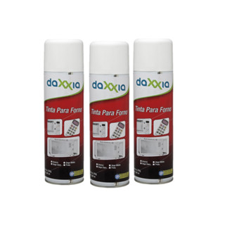 Kit 3 Tintas P/ Pintura Interna E Externa De Forno Elétrico - Microondas - Air Fryer- Cor Branca