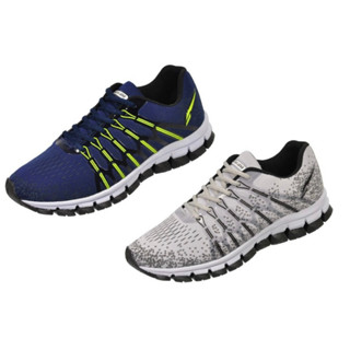 Tênis Kit de 2 pares Masculino Mega Lançamento Olimp Caminhada Promoção em Oferta na Shopee