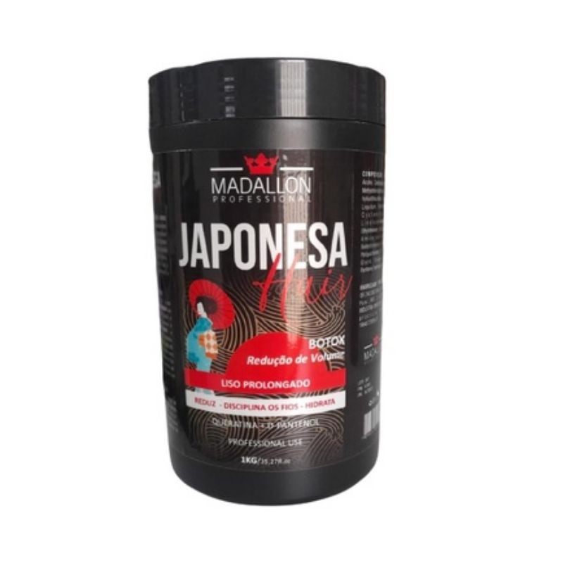 Btx Redutor De Volume Japonesa Hair Madallon 1kg