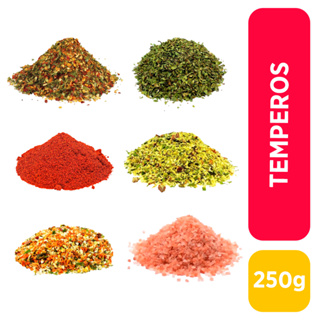 Temperos/Condimentos 250g 50 Opções - P&P (Lemon Pepper, Páprica, Orégano, Chimichurri, Sal Rosa, Colorau, Cúrcuma)) em Oferta na Shopee