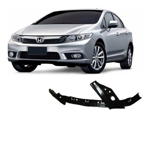 Guias OU  Suporte Farol CIVIC 2012 2013 2014 2015 PLASTICO LADO ESQUERDO (( MOTORISTA ))